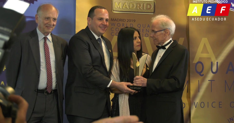 Asedu Ecuador premiacion